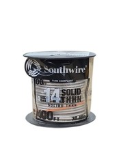 Southwire 100 ft. 14 White Solid CU THHN Wire