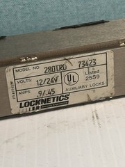 Locknetics 280TRD Magnetic Lock 12/24v-dc( For Parts )