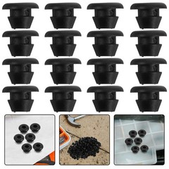 200 Pcs Rubber Grommets for Cables Electrical Wire Hole Plugs Automotive