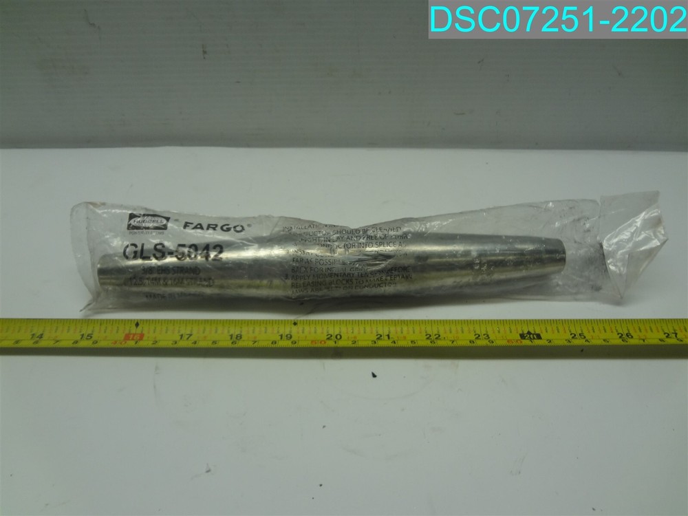 QTY=7: FARGO Hubbell GLS 5042 3/8″ EHS STRAND 12.5 14m&16m Strand