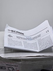 Scame Eureka Series SCM560B9W Flush Mounting Appliance Inlet – Bleu – 4P 5W IP67