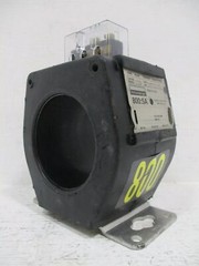 Schlumberger 92352-020, Type R6M Current Transformer CT 800:5 Amp 10KV 60Hz, 1pc
