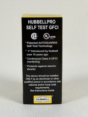 Hubbell GFTW15W Bryant Electric Gfci Receptacle