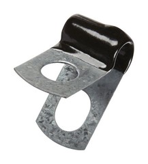 Jandorf 61540 Black Insulated Steel Clamp 1/4 D in.