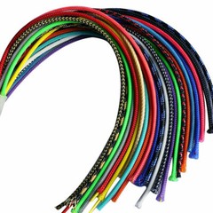 Braided Sleeving Nylon Cable Loom Sheathing Wire Protect Sleeve Size 3mm Cable