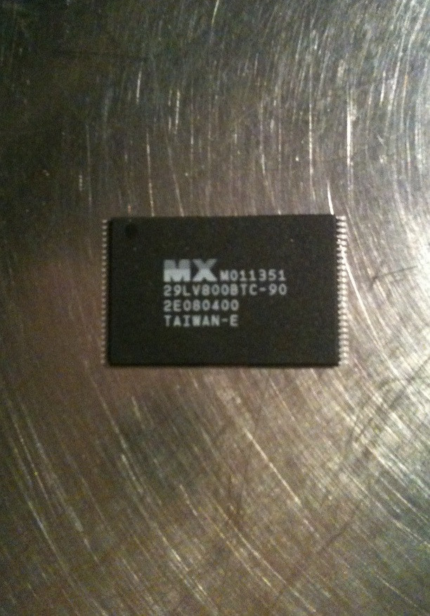 MX29LV800BTC-90 MACRONIX FLASH MEM 8M-BIT 1Mx8/512K x16 CMOS SINGLE VOLTAGE 3V