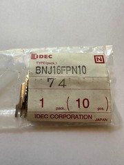 IDEC BNJ16FPN10 Jumper 6 Poles 10AMP (1pack of 10pcs) – New Fast Ship