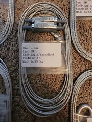 NVENT SPEED LINK HOOK END CABLE # SLK2L3 3m Qty21