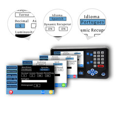3 Axis LCD DRO Multi-function Digital Readout Display 2pcs of Linear Scale