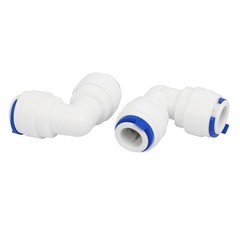 3/8″ Elbow Push Fit Tube Quick Connect 5pcs for Water System Fountain
