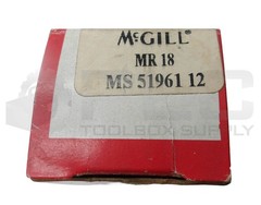 LOT OF 2 NEW MCGILL MR 18 NEEDLE ROLLER BEARING 1-1/8″ BORE MS5196112 *READ*