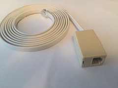 PURE SINE POWER INVERTER REMOTE CONTROL EXTENSION 6PIN RJ12 CABLE