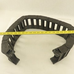 Igus 220.01 4″ x 1″ Pass Thru Cable Hose Carrier Drag Energy Chain 40″