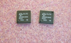 QTY (12) Z85C8016ASC ZILOG QFP-100 SCSCI INTERFACE NOS