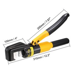 6 Ton Hydraulic Wire Cable Lug Terminal Crimping Tool 8 Dies YQK-70