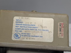 Wheelock TB-593 Telephone Bell Ringer Industrial Alarm Sounder Alert