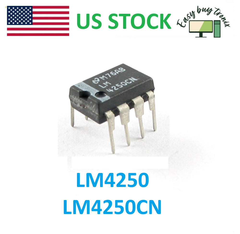 2pcs US Stock LM4250CN LM4250 IC DIP-8