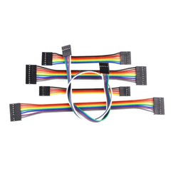Dupont Cables Jump Wire F-F Jumper Breadboard Cable Lead 1 2 3 4 5 6 7 8 9 10 P