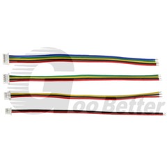 JST-SH 1.25mm Pitch Female Plug Connector Cable Wires 2/3/4/5/6/7/8/9/10 Pin