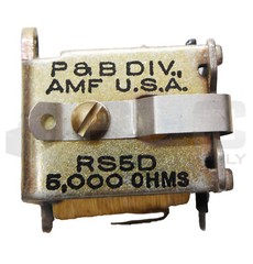 LOT OF 2 POTTER & BRUMFIELD RS5D COIL 5000 OHMS