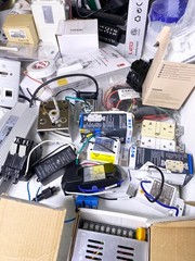 Electronics & Electrical Components Lot – Power Supplies,lamps,LED Drivers, Swit
