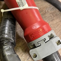 Hubbell 5-Pin to Cam-Lock Power Distribution Cable 1/0 AWG 8ft 3-Phase