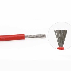 High Voltage Silicone Wire UL3239 Tinned Copper 6kv Flexible Cable 14awg-22awg