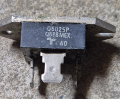 NEW TECCOR Q6025P TRIAC 25A 600V TO-3 FASTPAK ALTERNISTOR