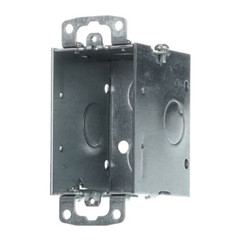 Steel City CDOW, 2″ x 2-1/2″ x 3″, 6-KO, 1-Gang, Steel, Gangable Switch Box, 1pc