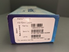Waters Corp Atlantis T3 Column, 100Å, 5 µm, 4.6 mm X 150 mm 1/pk # 186003747