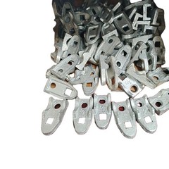 SEPCO 900 1/2″, Malleable Iron Zinc Plated Clamp Back Spacers. Lot of 90. New.