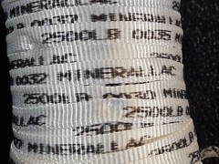 Minerallac Company 67692 500FT 2500LB Cable Pulling Tape Woven Polyester Spool