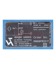 wenglor RM88PBS517 SLR barrier / reflex barrier 10-30V 200mA