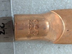 ILSCO 11/16 SOLDER LUG 225 AMP 600 VOLTS COPPER (BOX OF 23)