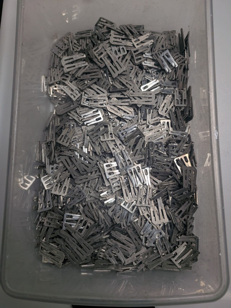 Lot of 66-Block Replacement Punchdown Clips Non-Magnetic 2.5 lbs Salvage