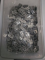 Lot of 66-Block Replacement Punchdown Clips Non-Magnetic 2.5 lbs Salvage