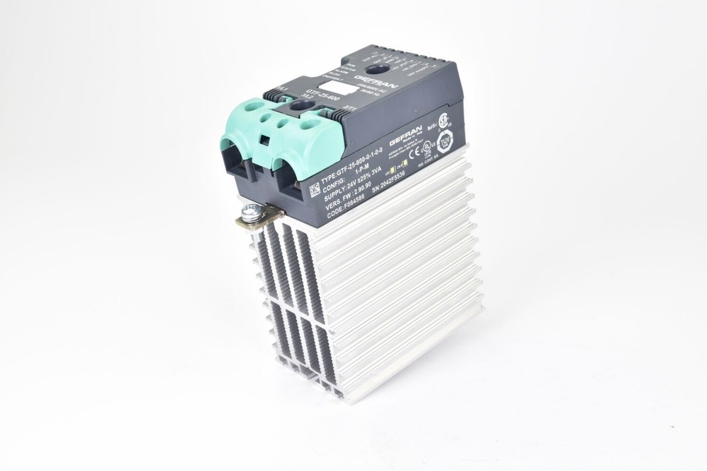 GEFRAN GTF-25-600, GTF-25-600-0-1-0-0, Single phase power controller, 2.90.90
