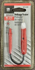 Gardner Bender GET-3100 Voltage Tester, 80-250 Volt