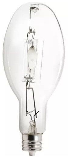 Philips MP400/BU/PS, 400 W, 135 V, Clear, Hard Glass, Metal Halide Lamp, 1pc