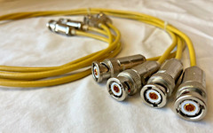 Four triaxial cables, 35″, TRC-50-1