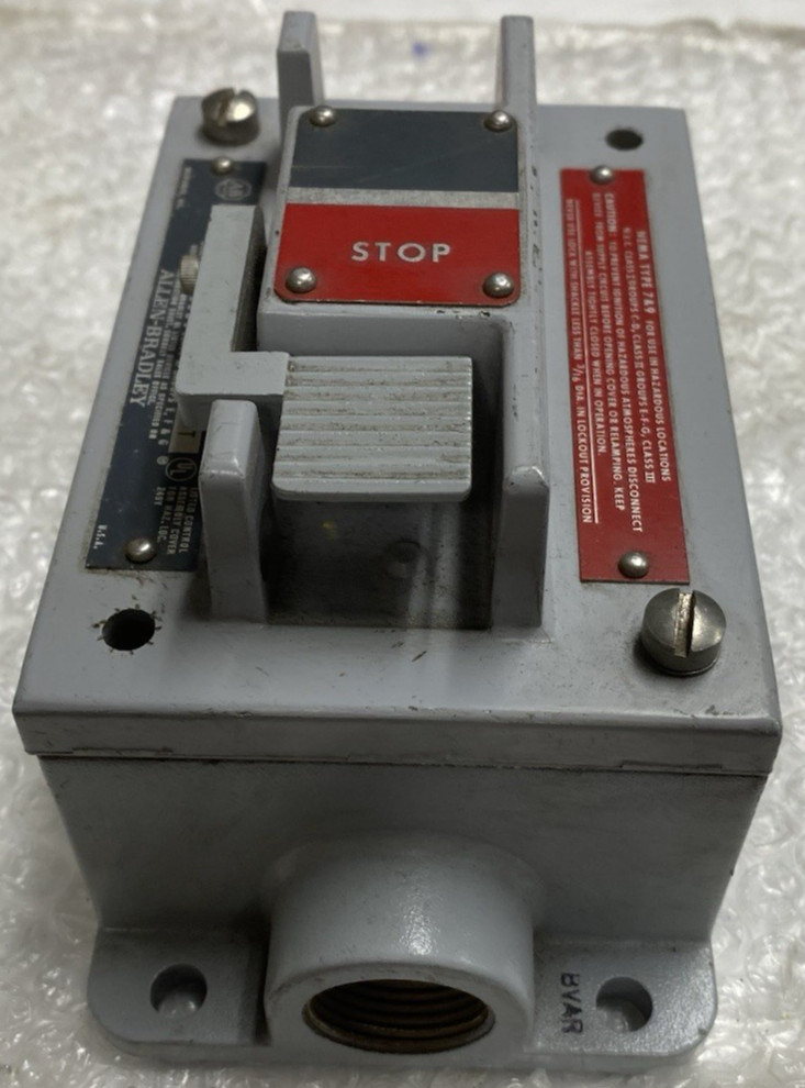 Allen Bradley 800H-NP14 Series X Explosion Proof Switch Station