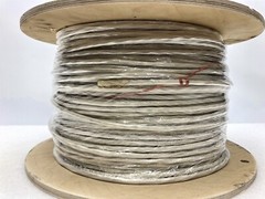 1,000FT WIREMASTER M27500-16ML6U08 WHITE ELECTRICAL POWER CABLE SPOOL