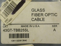 Allen Bradley 43GT-TBB25SL Glass Fiber Optic Cable SER A 300m Sensing Distance