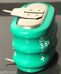 Brand New Varta 3/V150H 3.6V 150mAh 3 Pin 55615-303-059 Rechargeable Battery