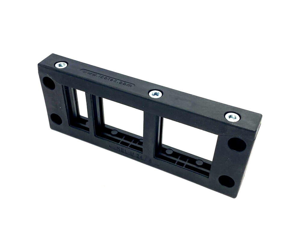 Icotek KEL-U 24/4 Split Multi-Cable Transit/Cable Entry Frame Black 54244