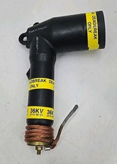 Eaton Cooper 3238020C36M MOVE 36KV Class 600 A Elbow Surge Arrester 29 kv MCOV