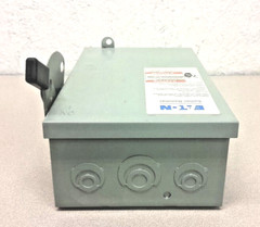 Eaton Cutler Hammer DG321UGB 3 Pole 30 Amp Non-Fused Safety Switch NEW OPEN BOX
