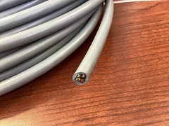CHAINFLEX CF130US-25-04-25 Control Cable 14AWG 4 Conductors PVC 25 ft Gray B230