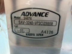 ADVANCE SAV-3240-V72CIZ5B5R CORROSION RESISTANT DIAPHRAGM VALVE, 147992