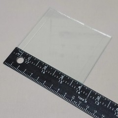 BIO-RAD 1 Box of 5 PCS of Mini-PROTEAN Glass Spacer Plates W/ 1.0mm Spacers 1653